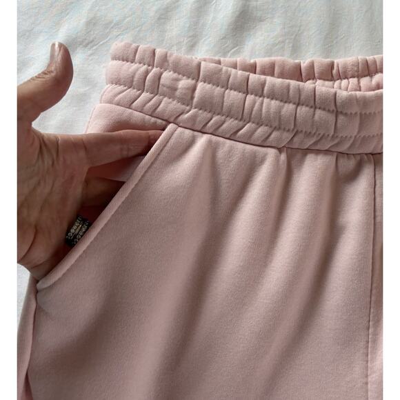 New with Tags Better Together Wide Leg Pink Sweatpants Size Large (31x29.5) - Picture 6 of 14